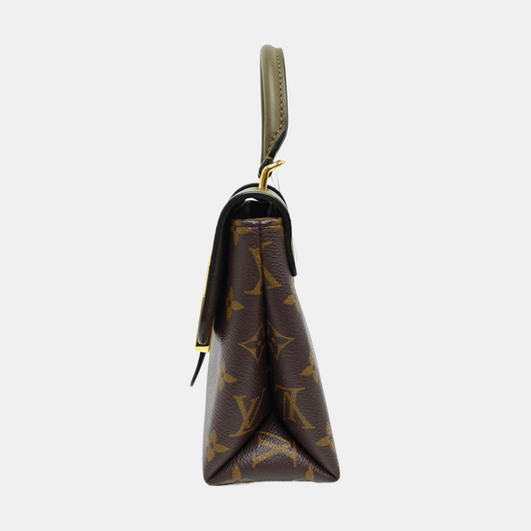 LOCKY BB Monogram Calfskin Green