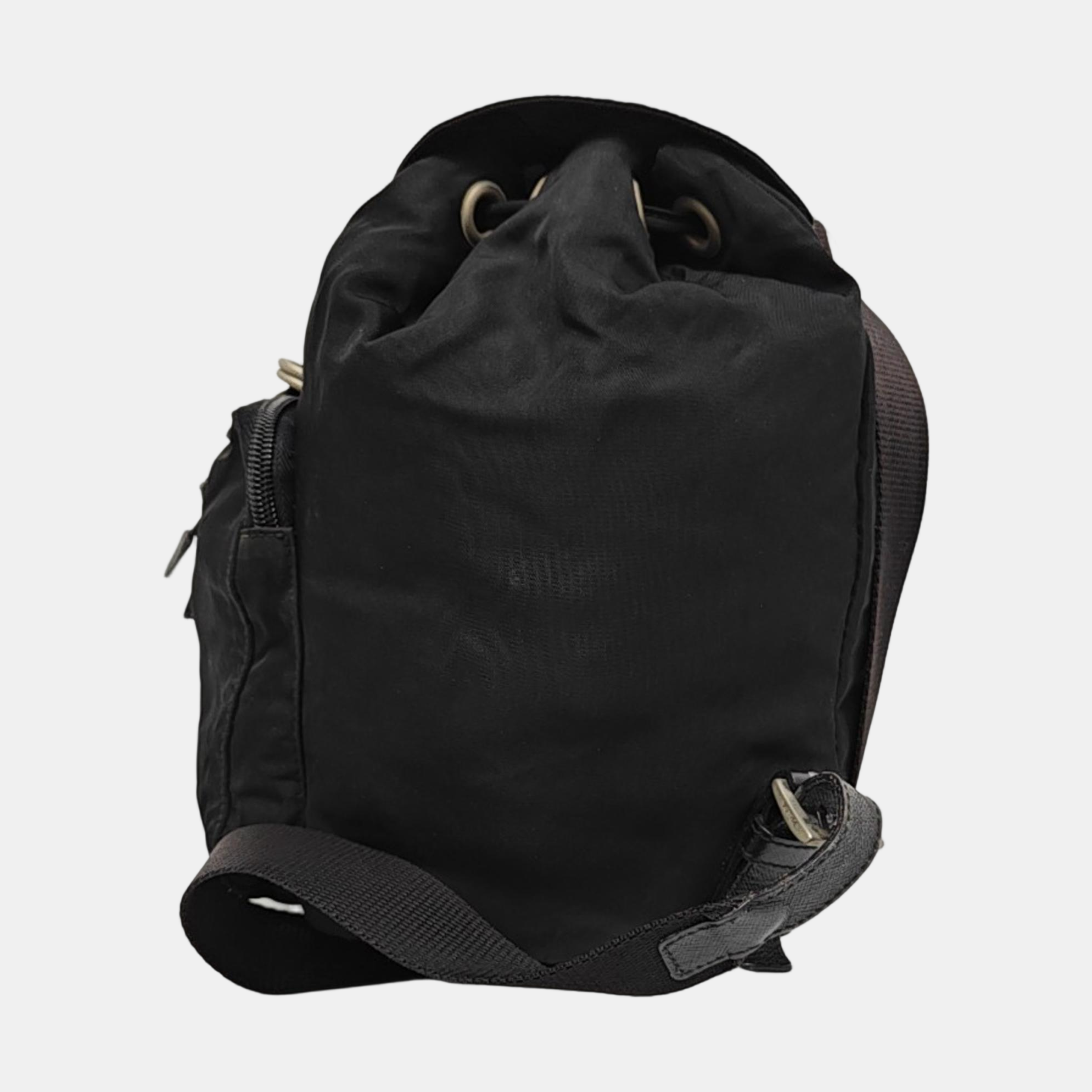 Nylon Backpack Black