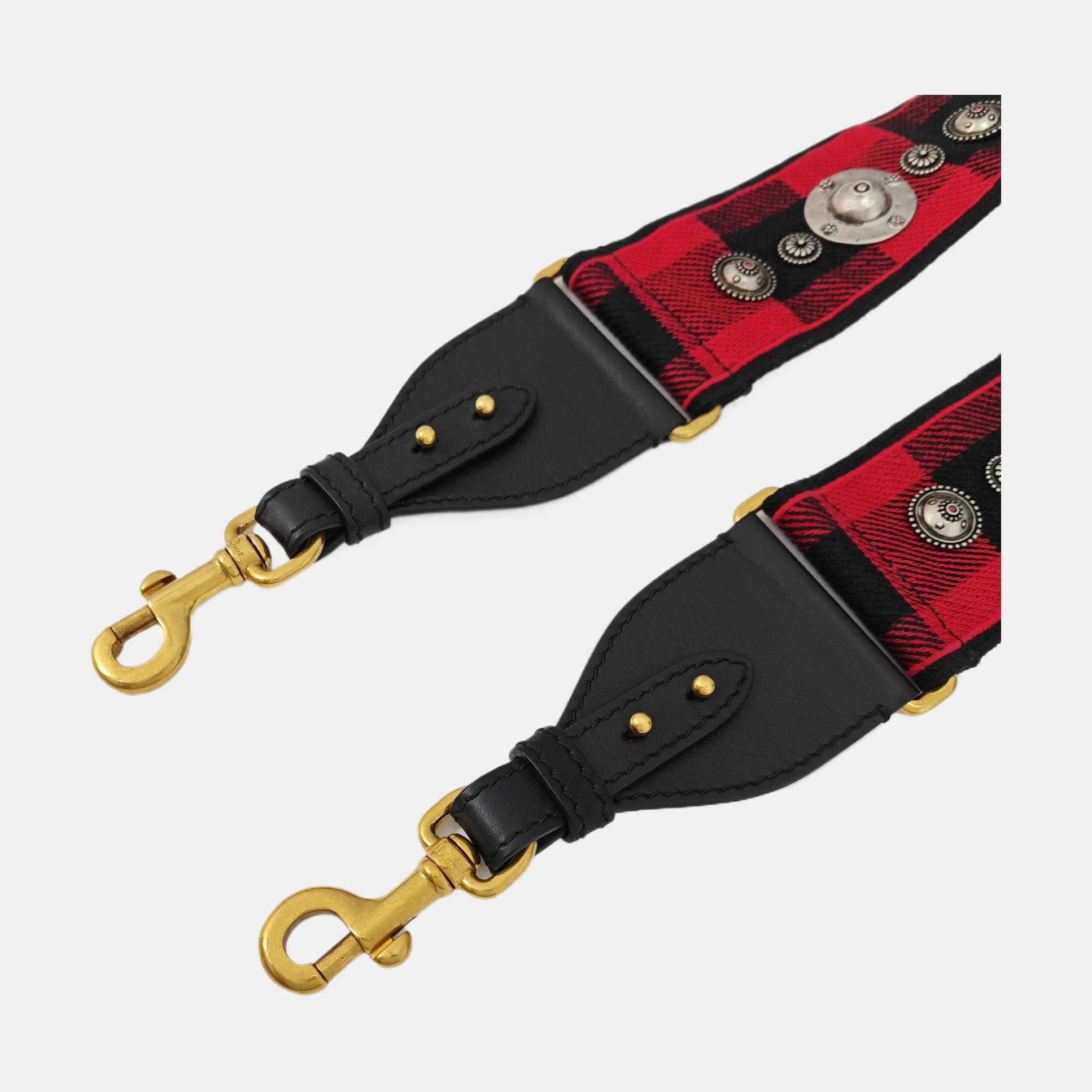 Fabric Bag Strap Red