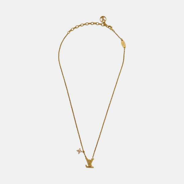 LV ICONIC Metal Gold Necklace