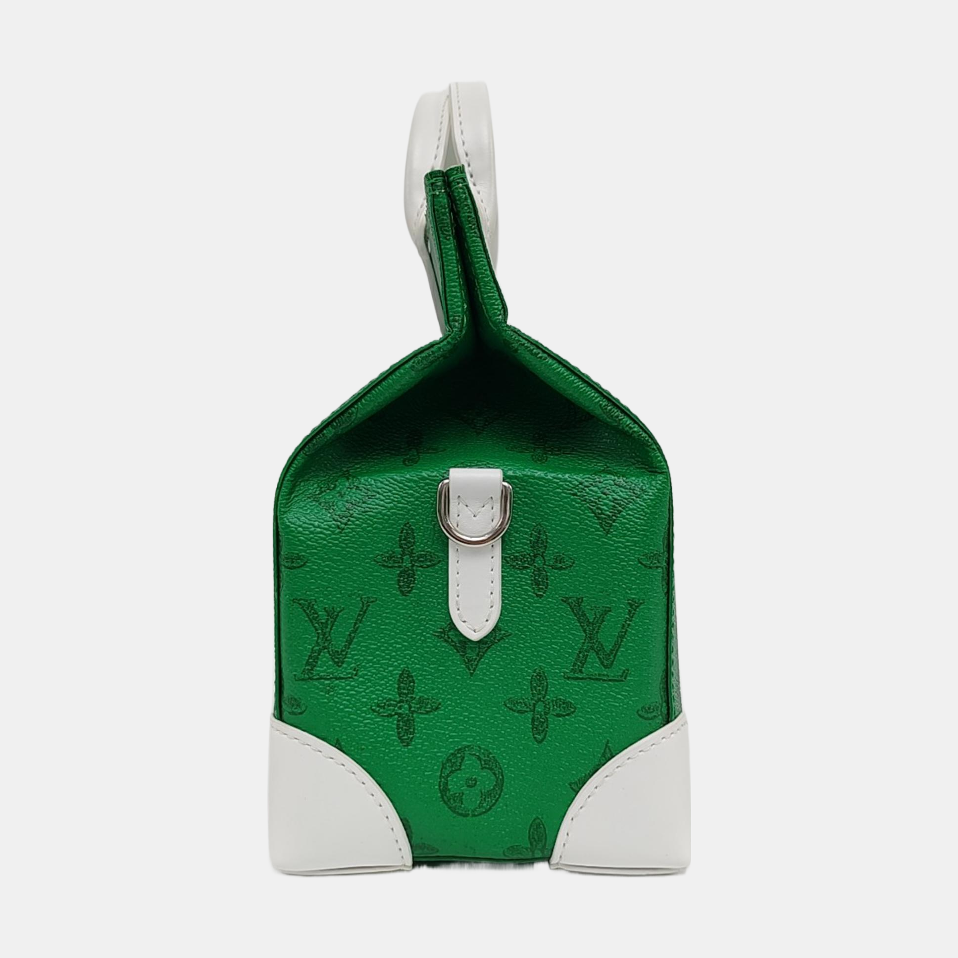 LITTER Monogram Coated Canvas Green