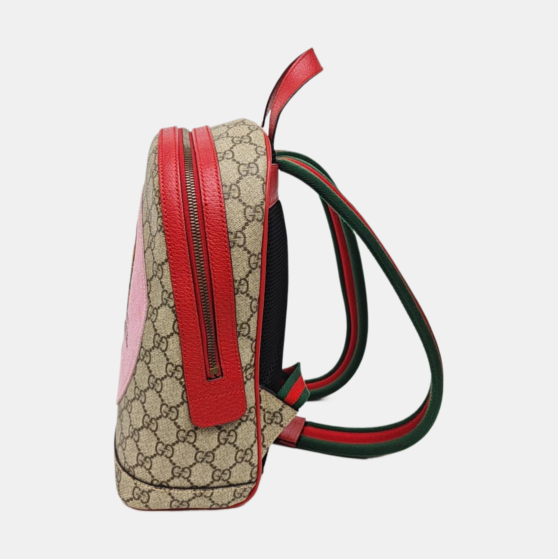 Monogram Coated Canvas Backpack Beige