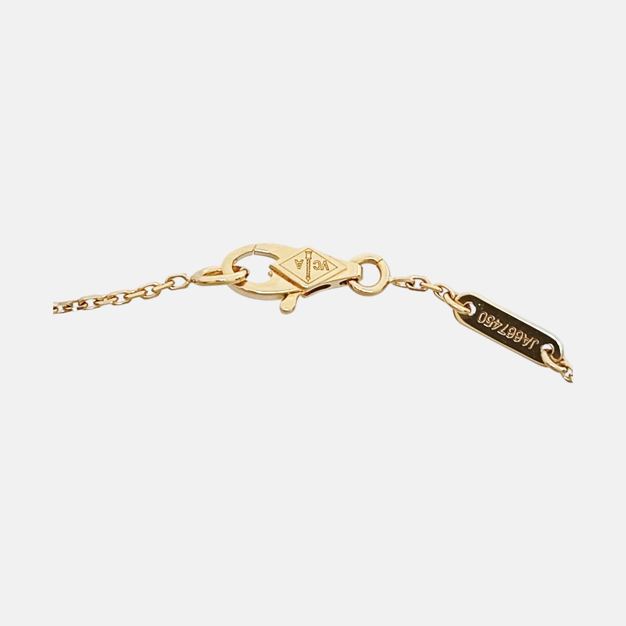Sweet Alhambra 18k Gold Bracelet