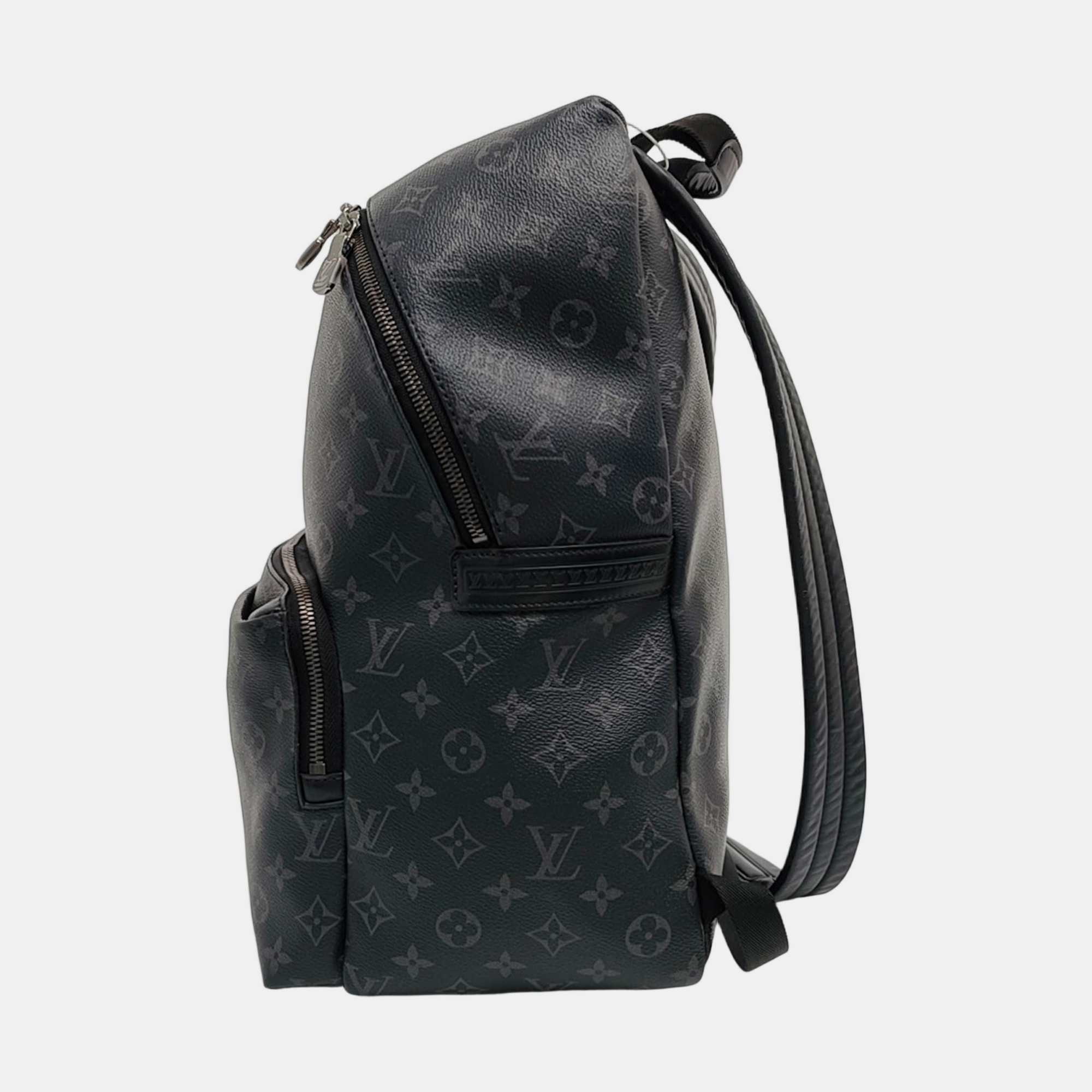 DISCOVERY Monogram Coated Canvas Gray