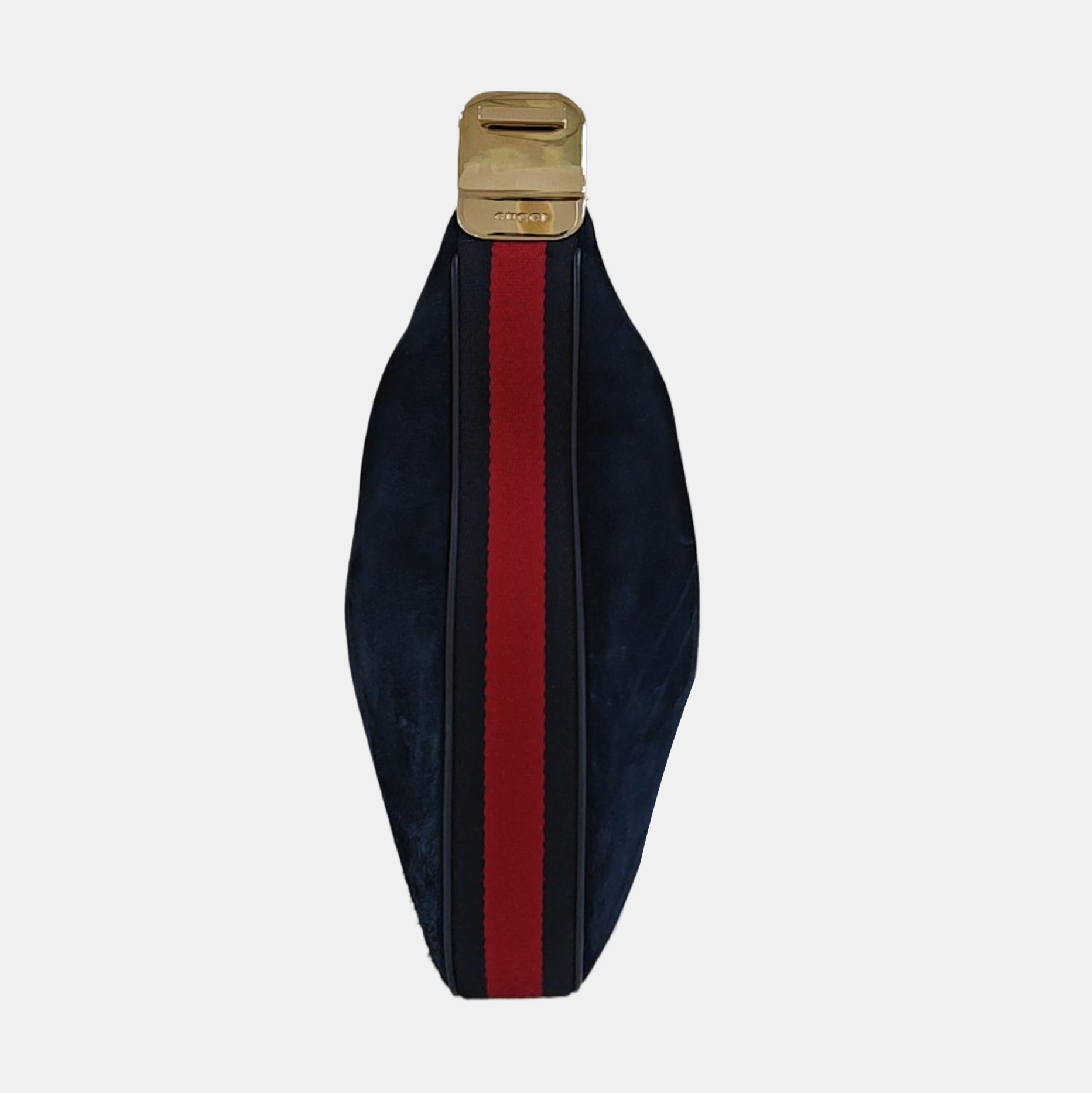 Suede Shoulder Bag Blue