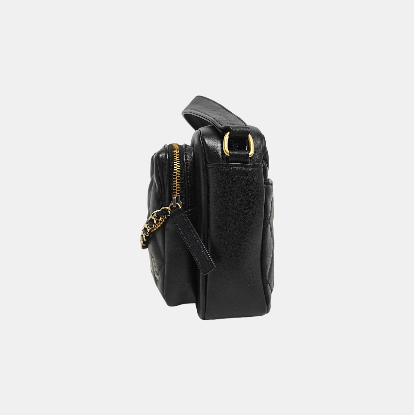 Quilted Calfskin Small Black