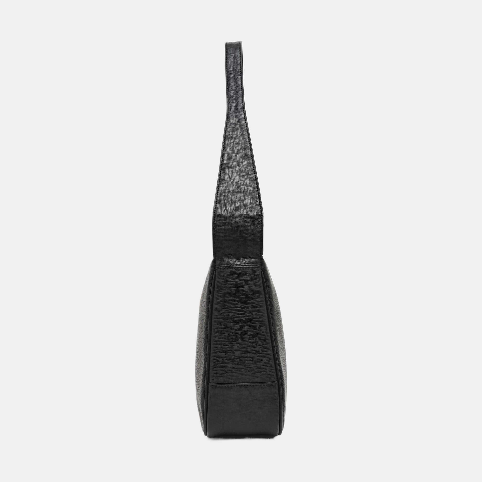 Calfskin Shoulder Bag Black