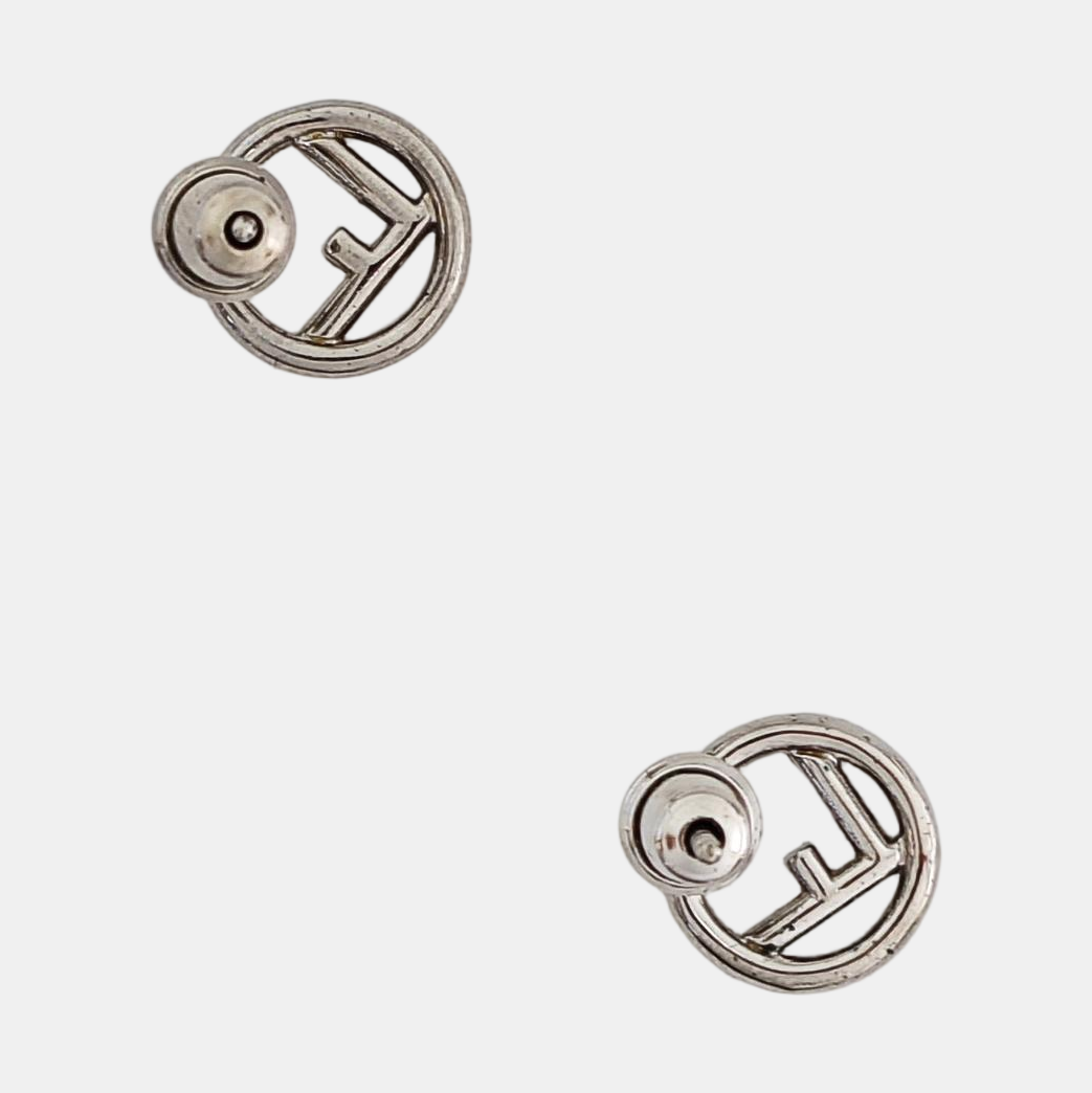 Metal Silver Stud Earrings