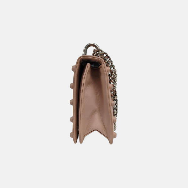 Quilted Lambskin Crossbody Bag Pink
