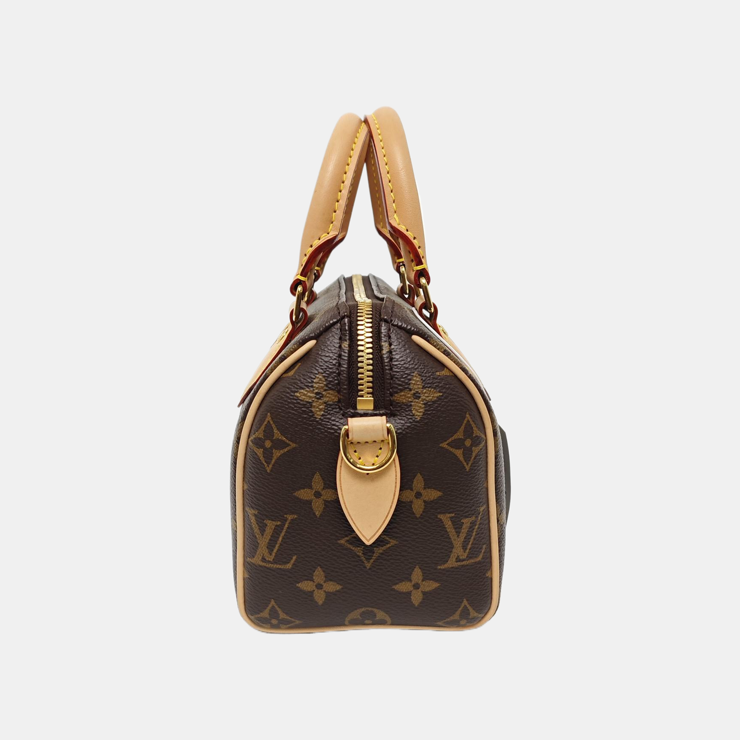 SPEEDY 20 Monogram Coated Canvas Brown