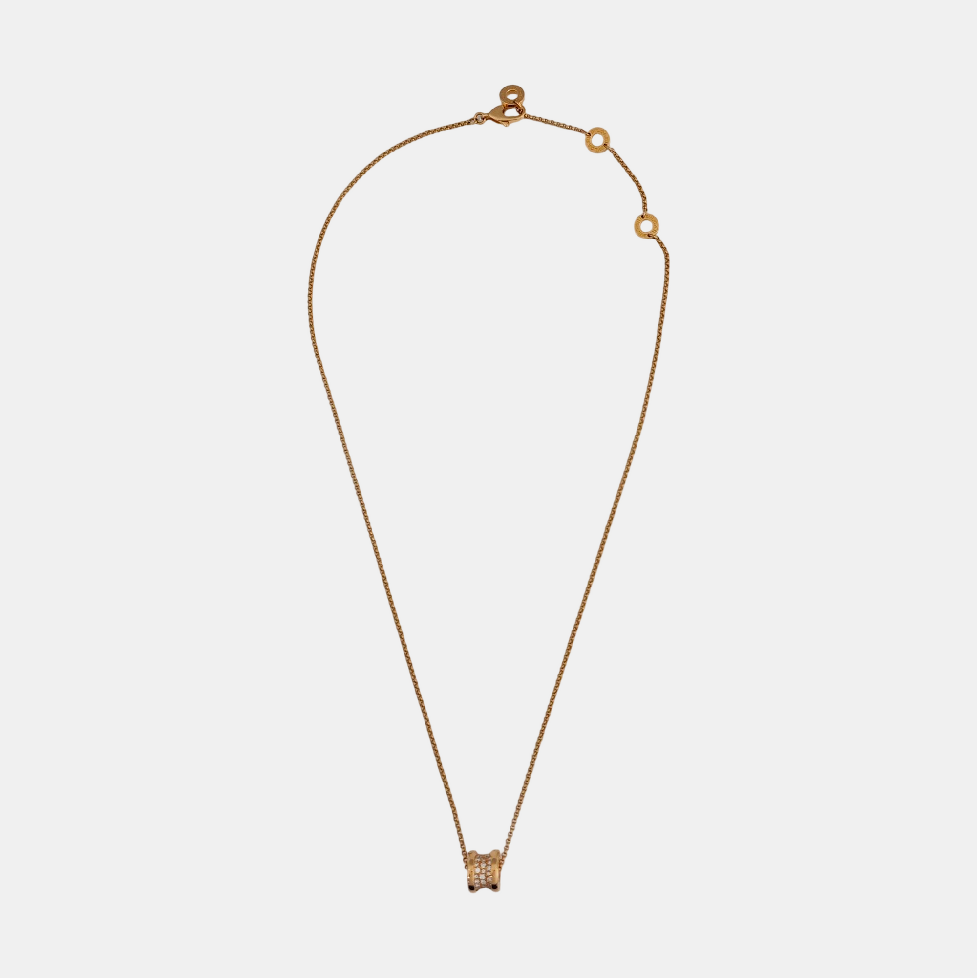 B.ZERO1 18k Rose Gold Necklace
