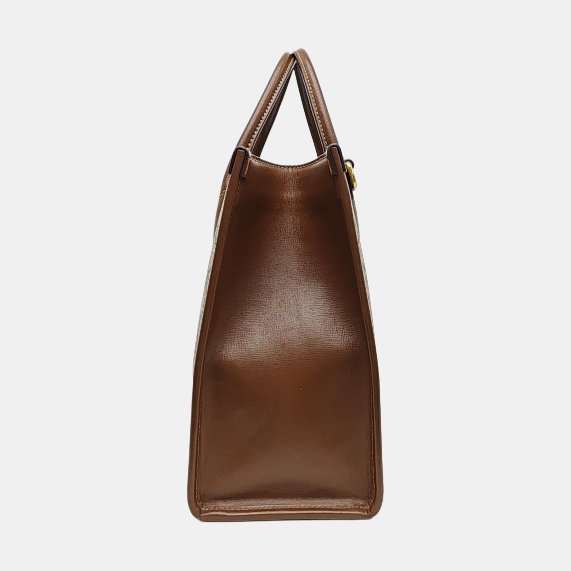 Retro Small Monogram Coated Canvas Brown