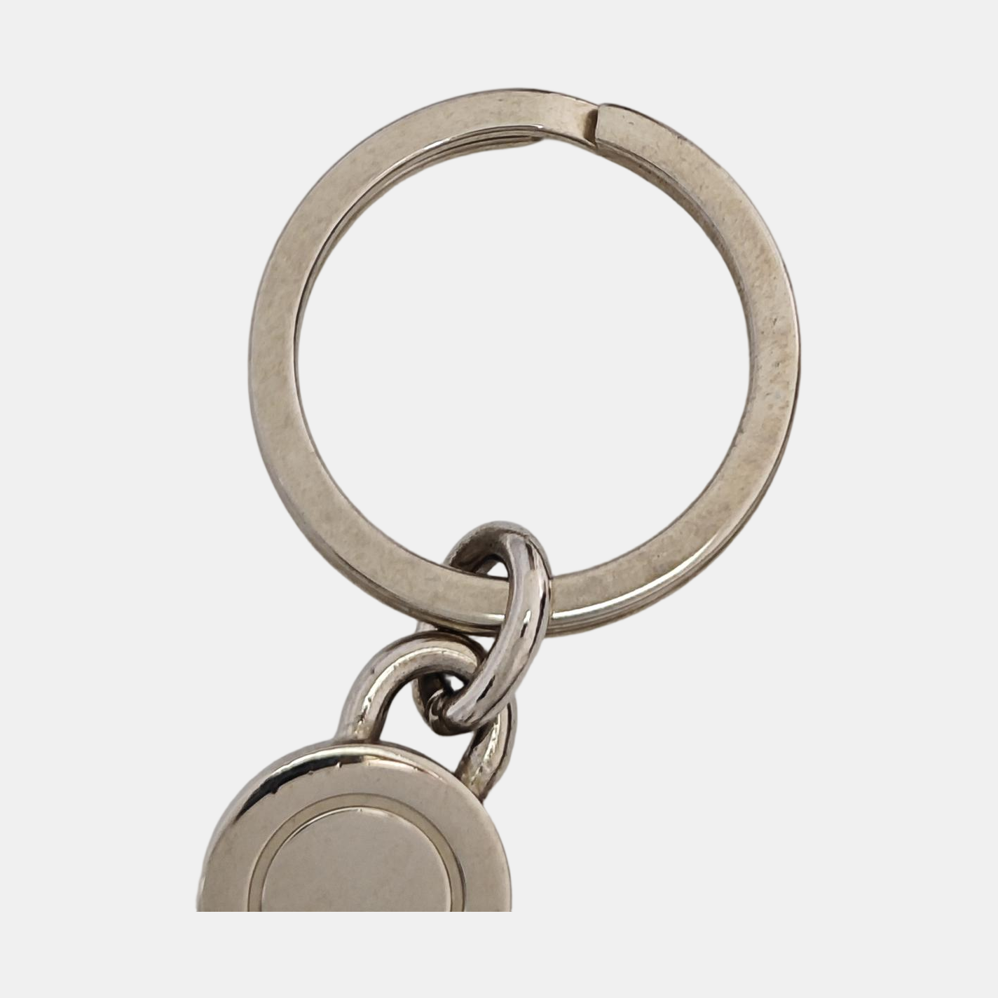 Metal Bag Charm Silver