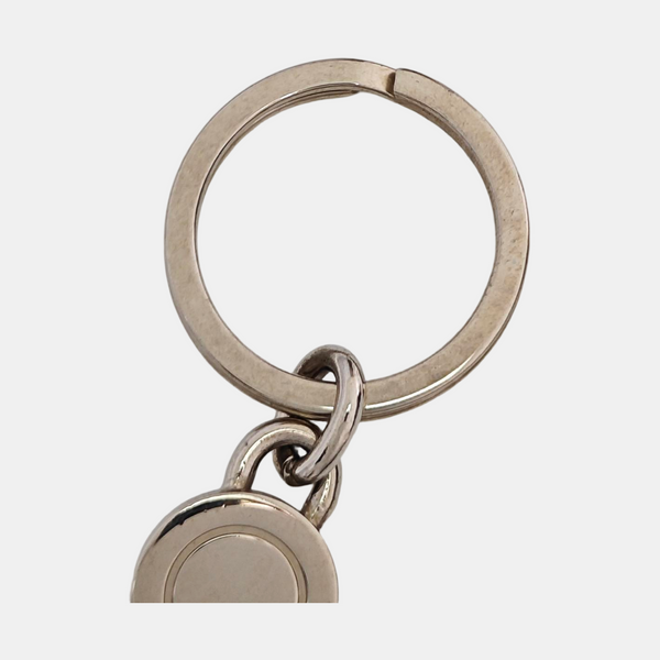 Metal Bag Charm Silver
