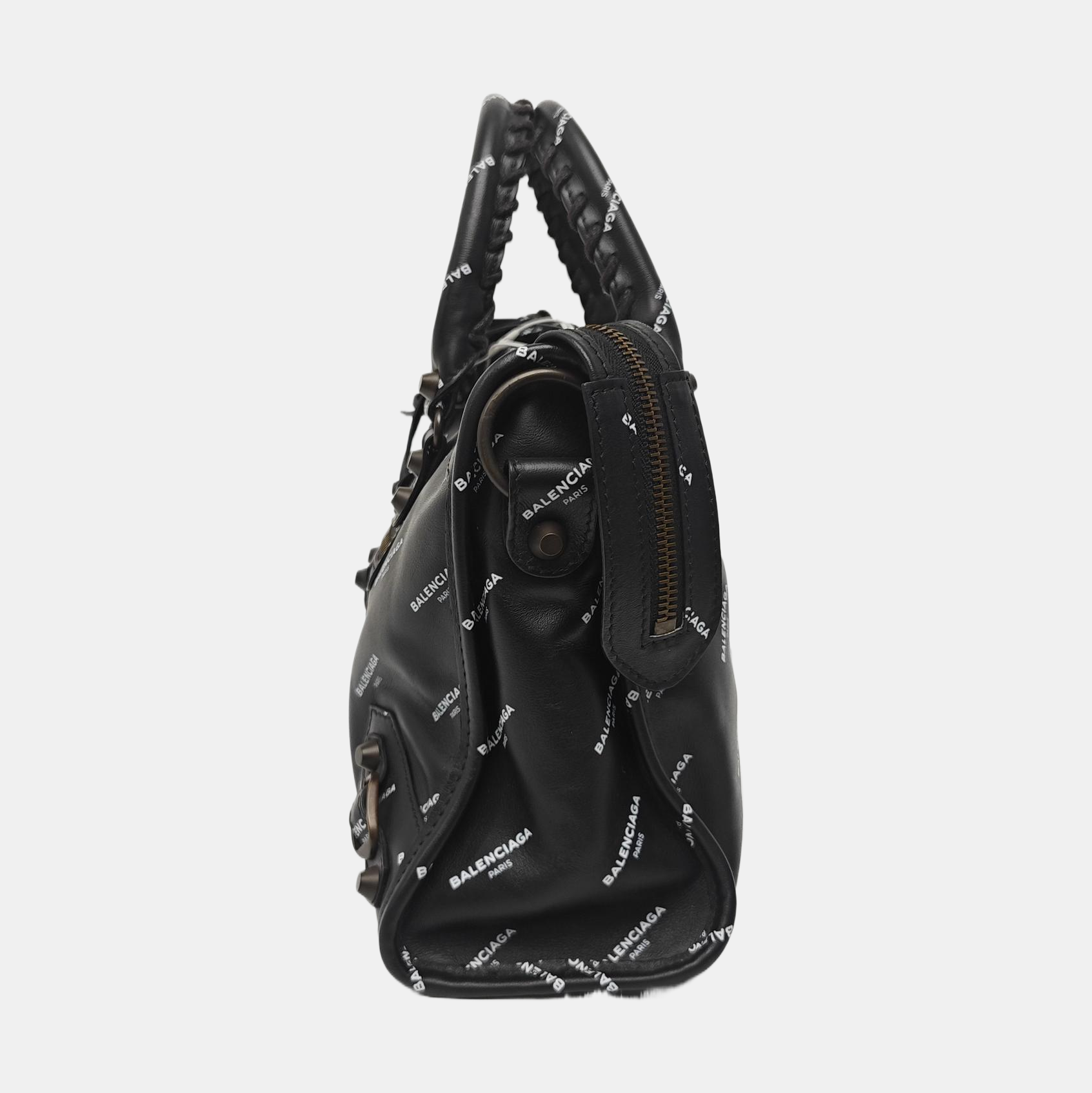 Classic City Small Lambskin Black