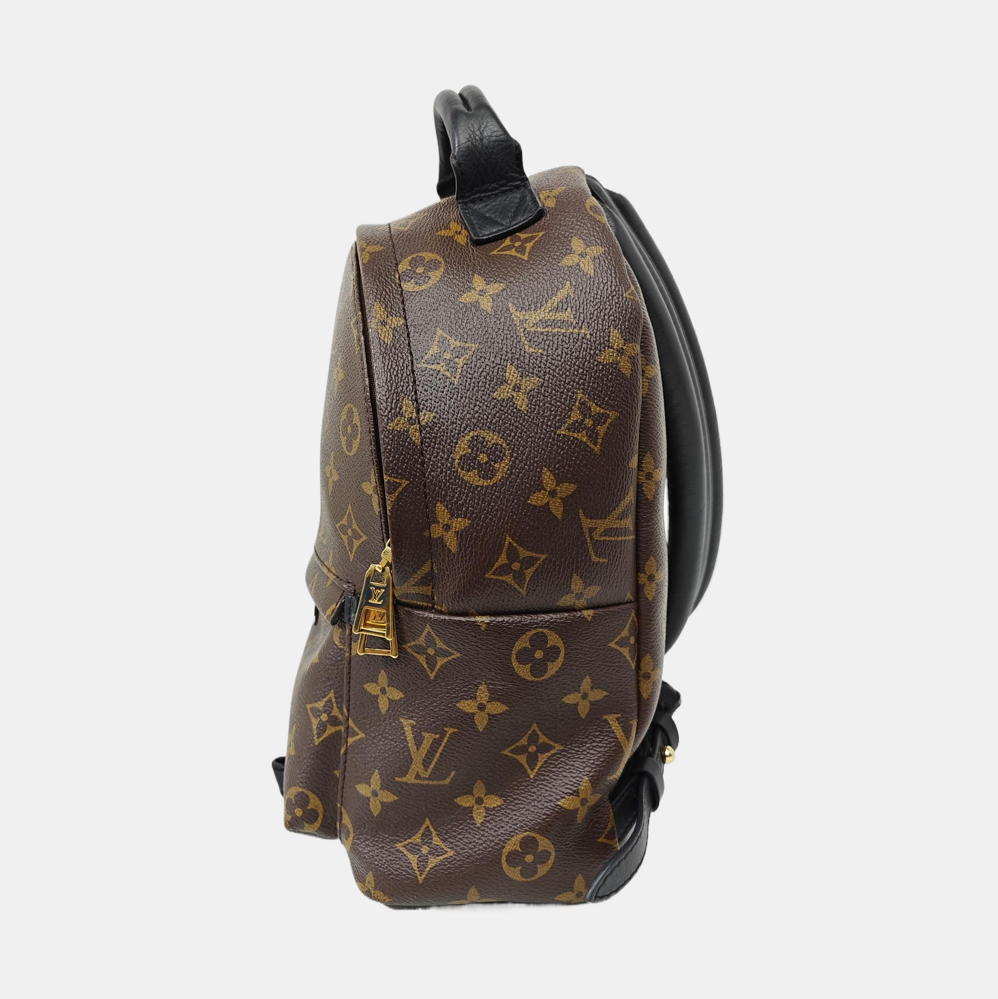 PALM SPRINGS PM Monogram Coated Canvas Brown