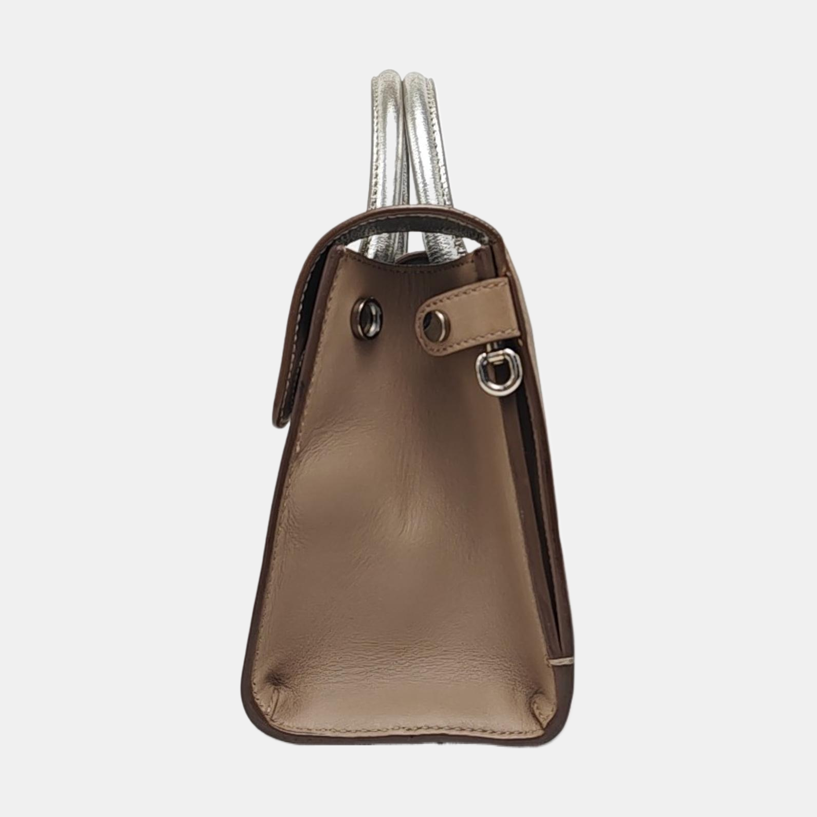Authenticated pre-owned  Diorever Calfskin Brown - Tote Bag at Looply