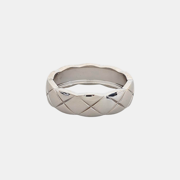 COCOCRUSH 18k White Gold Silver Ring EU 63
