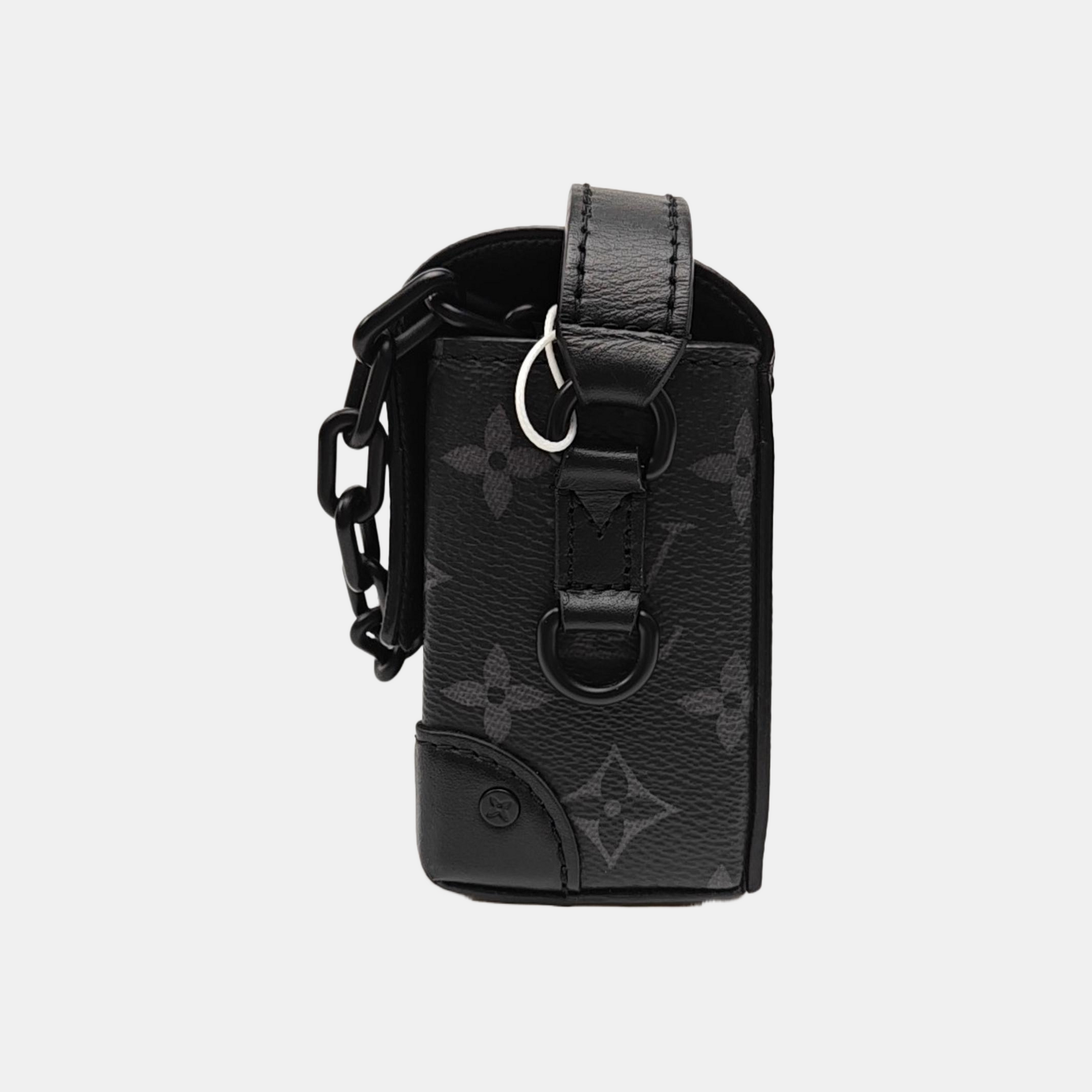 STEAMER Mini Monogram Coated Canvas Black