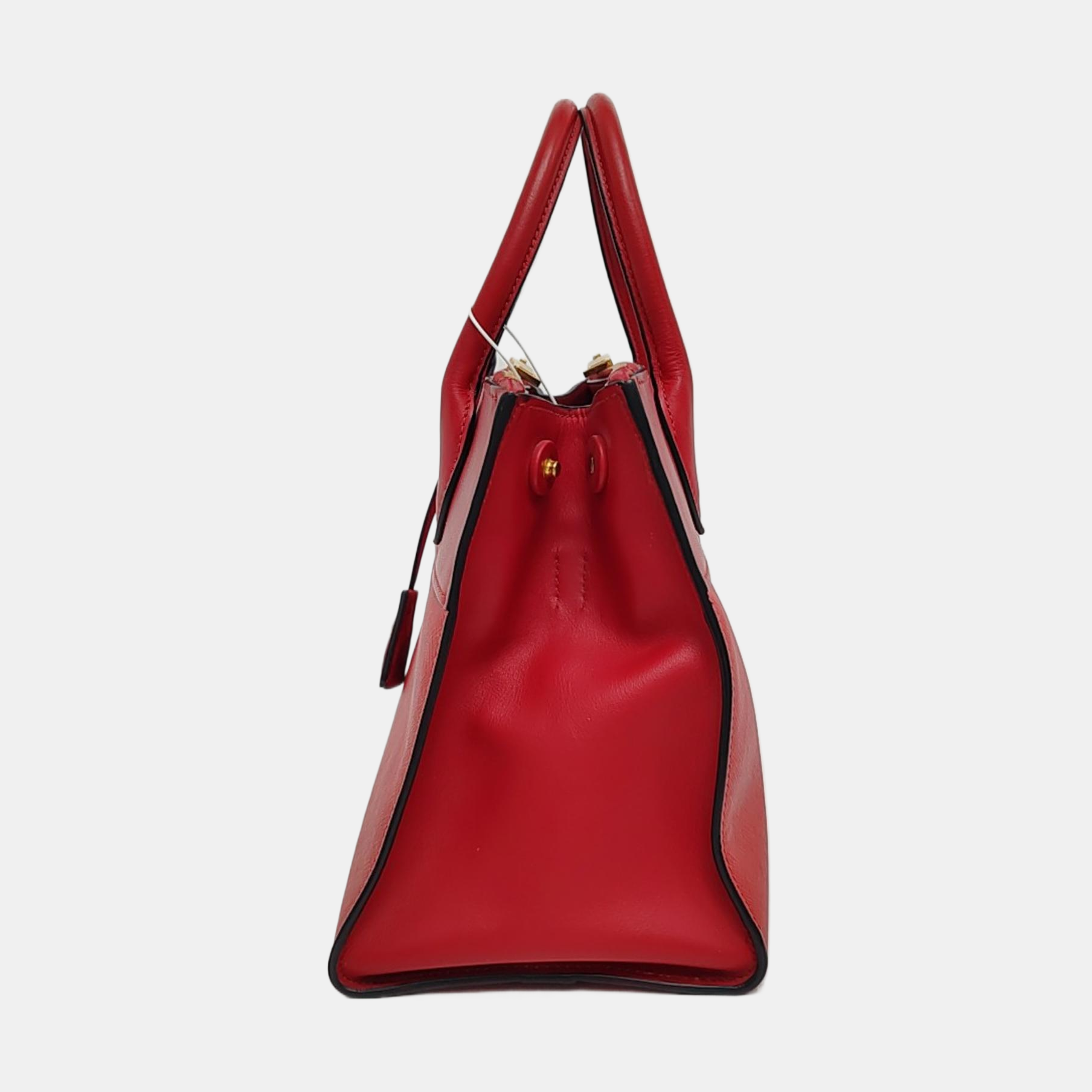 Bibliothèque Saffiano Calfskin Red
