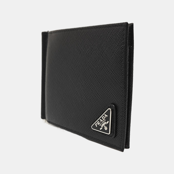 Saffiano Calfskin Wallet Black