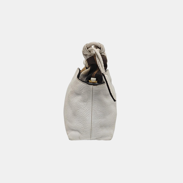 Crush Calfskin White