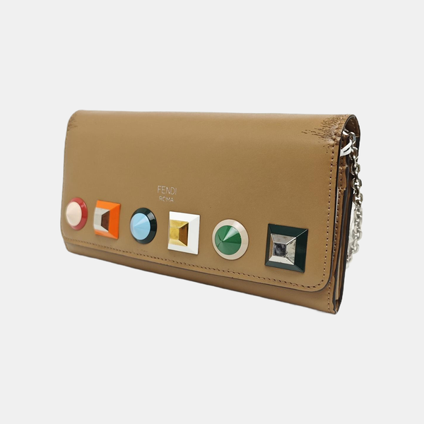 Kan I Mini Calfskin Brown