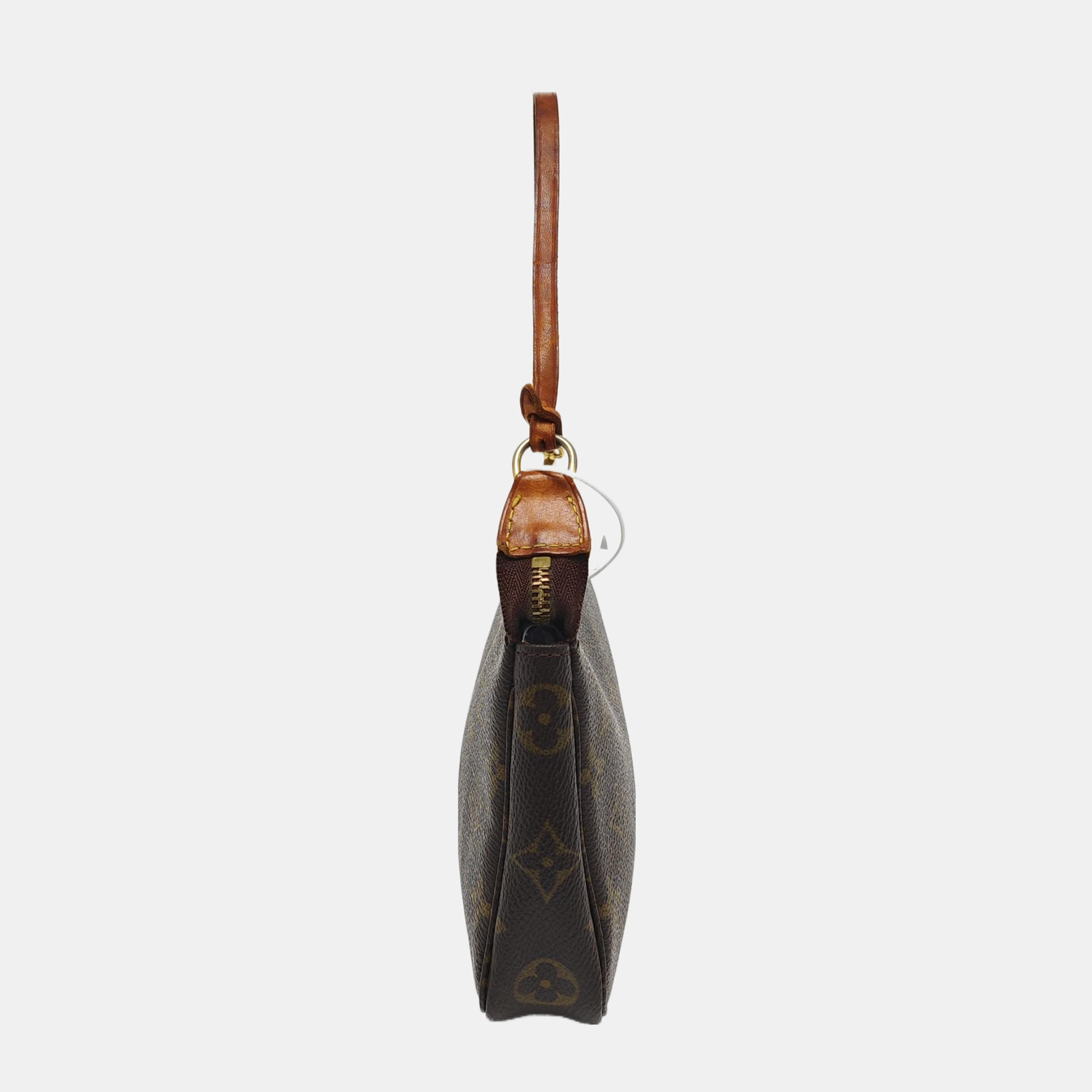 ACCESSOIRES Monogram Coated Canvas Brown