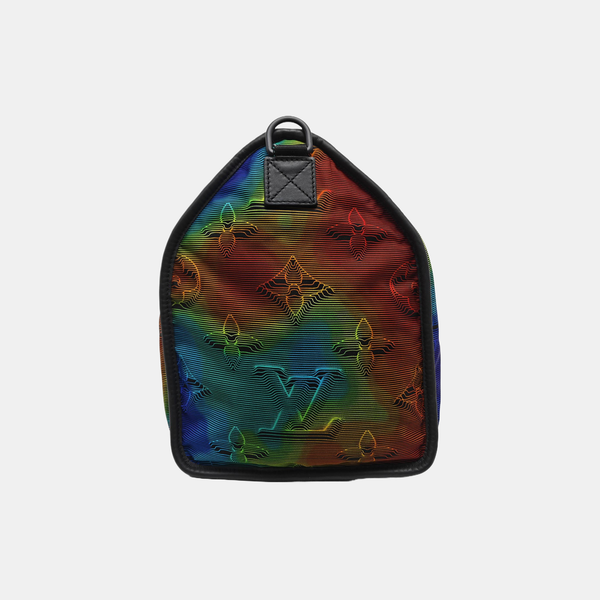 KEEPALL 50 Monogram Fabric Multicolor