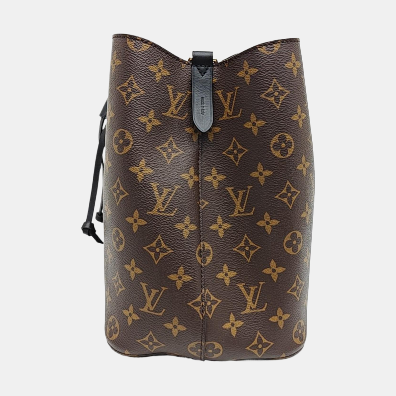 NÉONOÉ MM Monogram Coated Canvas Brown