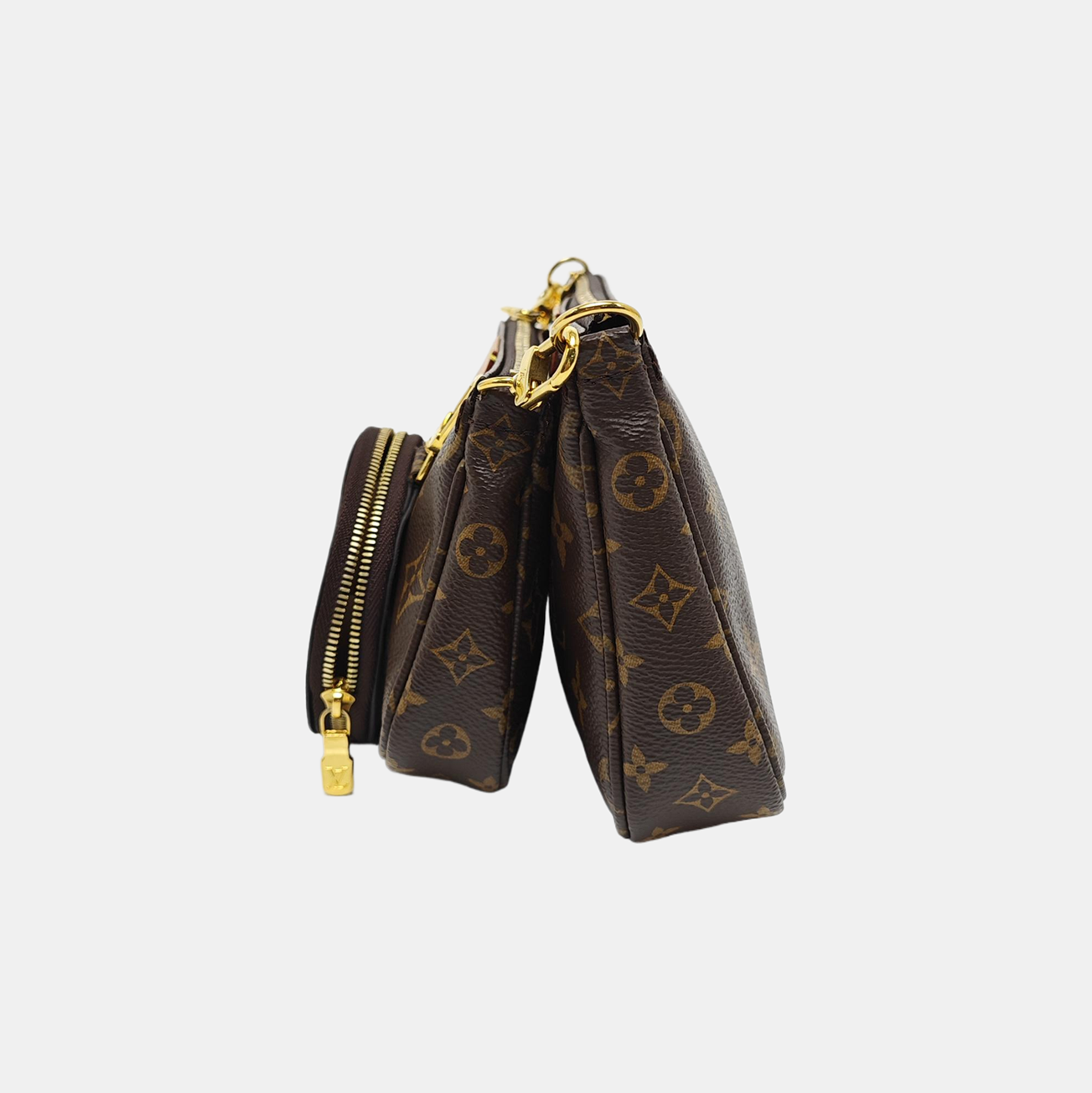 MULTI Monogram Coated Canvas Brown