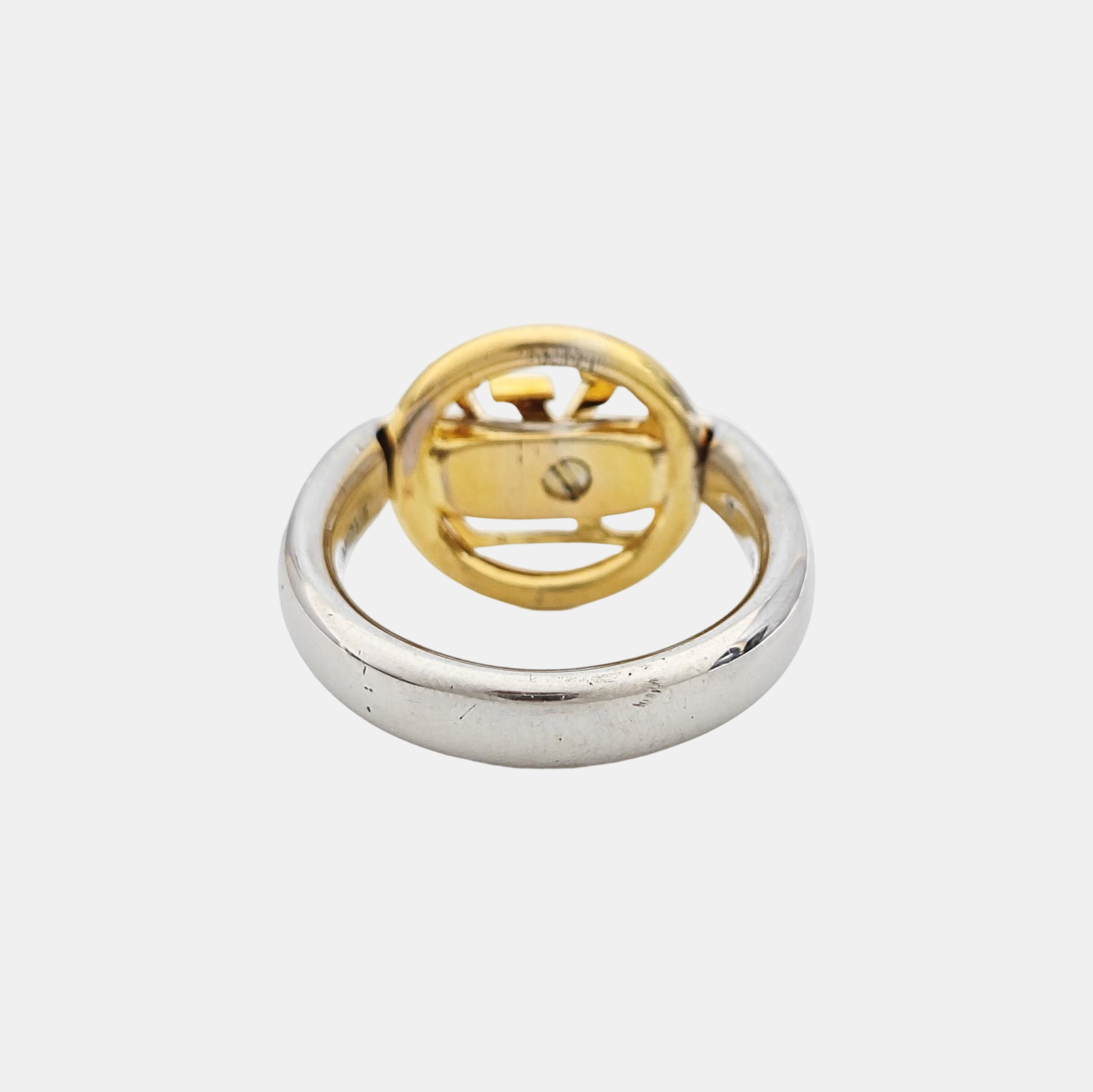 LOUISE Metal Silver Ring EU 52