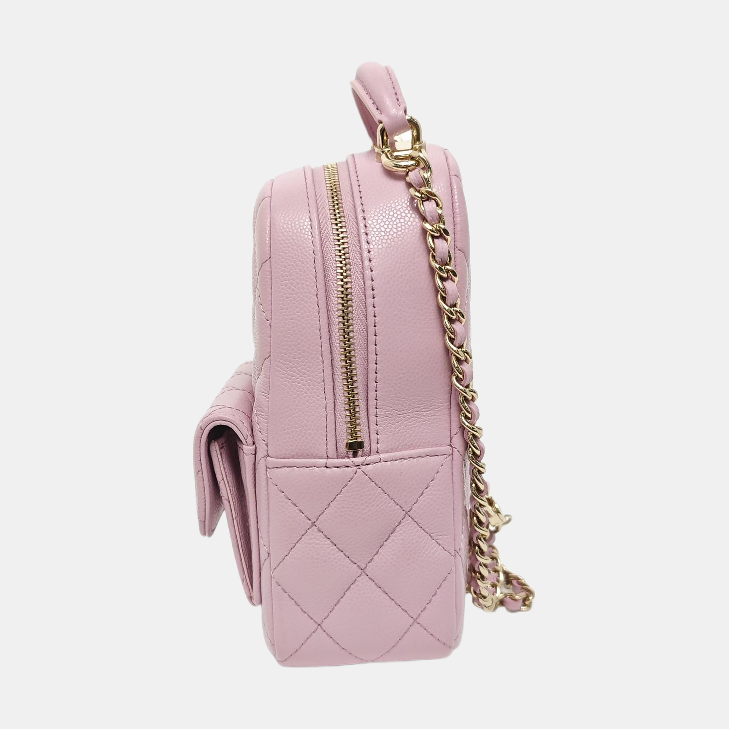 DUMA Quilted Calfskin Pink