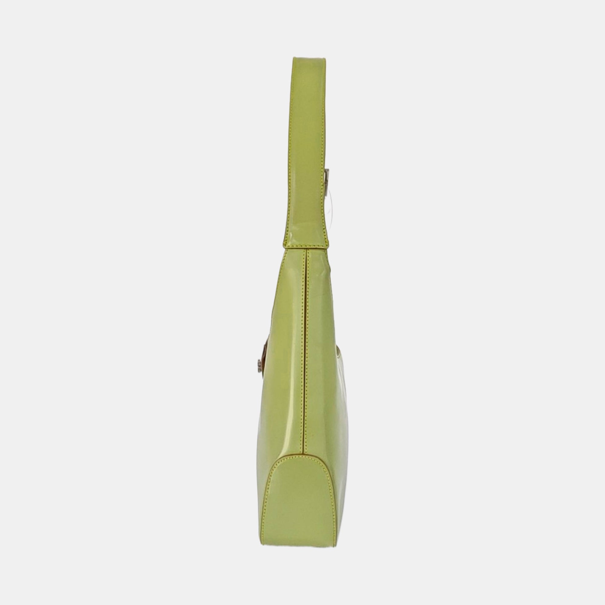 Clasp Hobo Calfskin Green