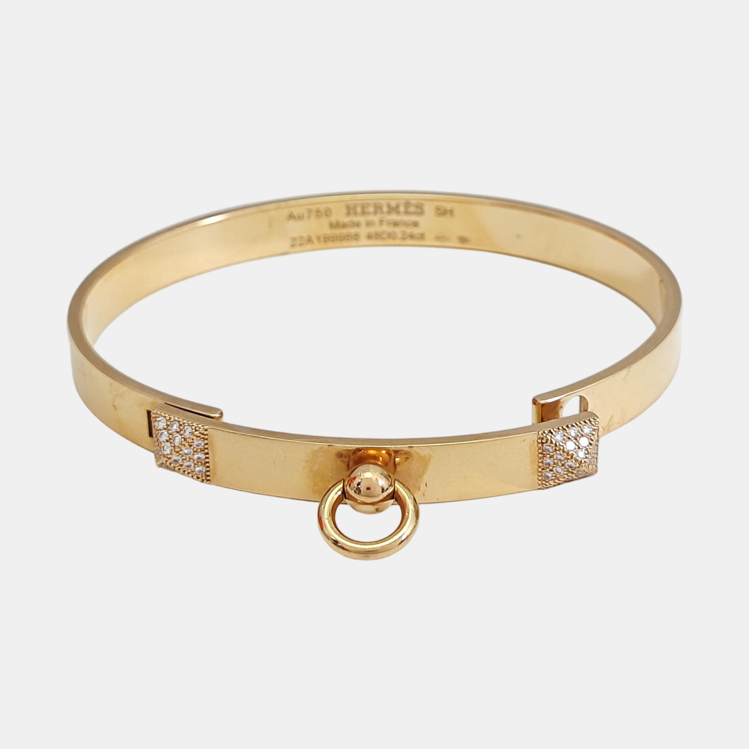 Collier De Chien 18k Rose Gold Bangle