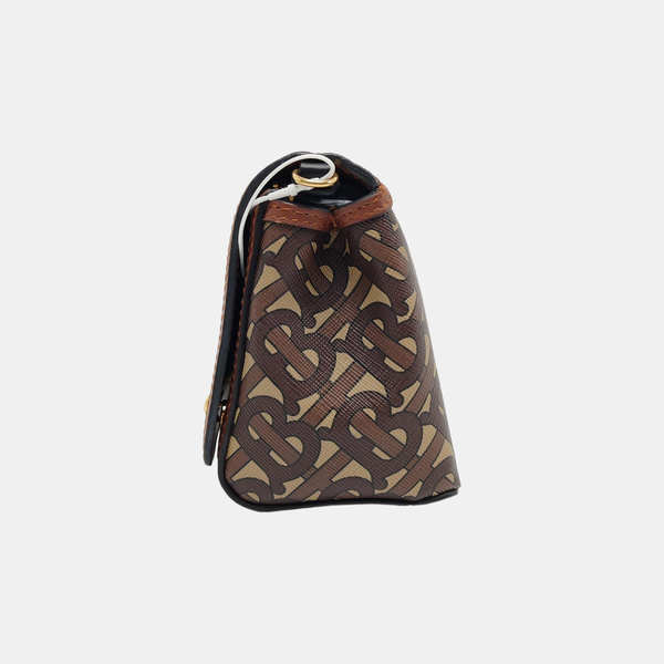Crossbody Bag Coated Canvas Multicolor