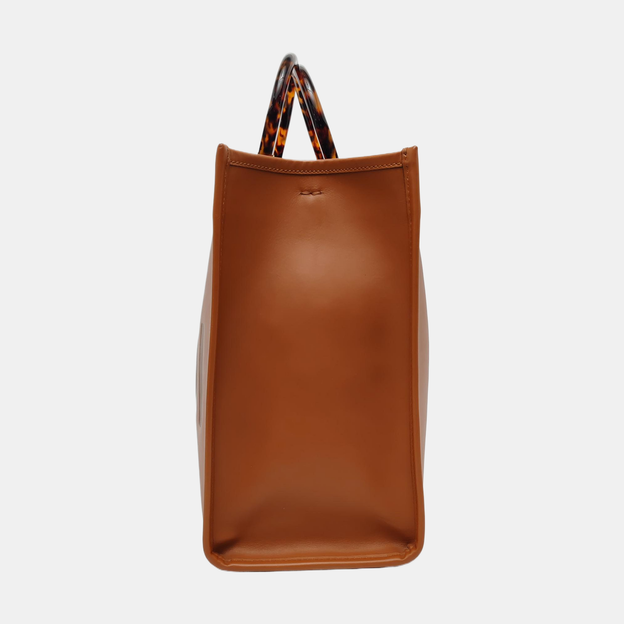 Authenticated pre-owned  Sunshine Medium Calfskin Brown - Tote Bag at Looply