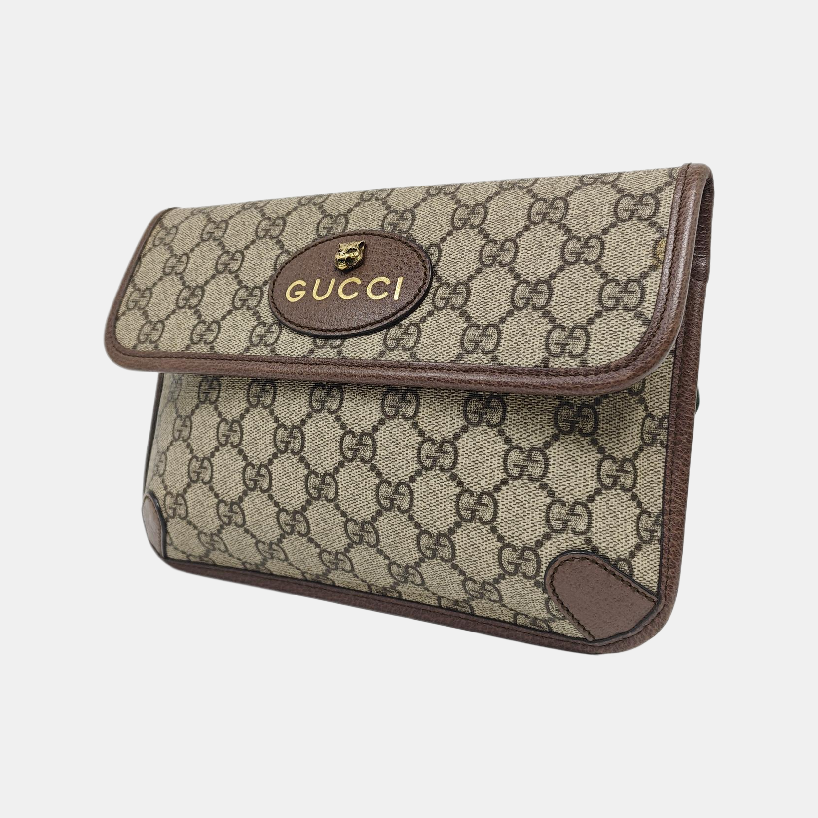 Neo Vintage Monogram Coated Canvas Beige