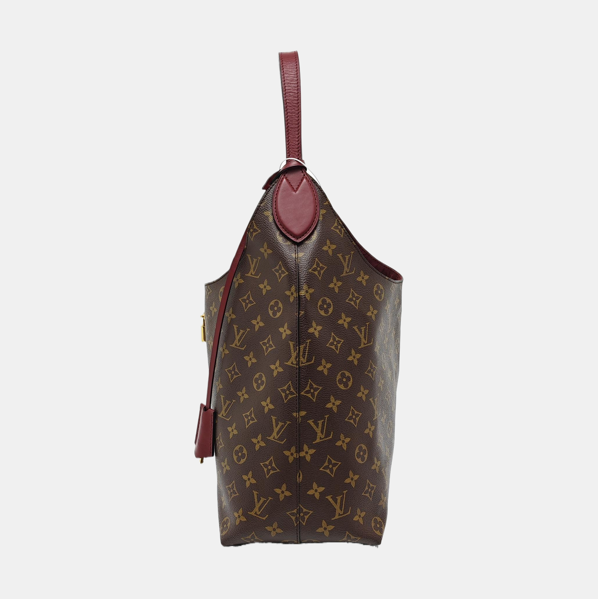 FLOWER Monogram Coated Canvas Brown