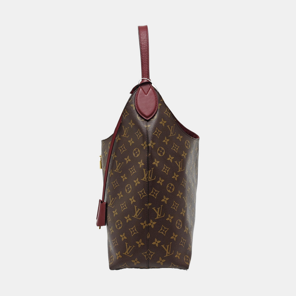 FLOWER Monogram Coated Canvas Brown