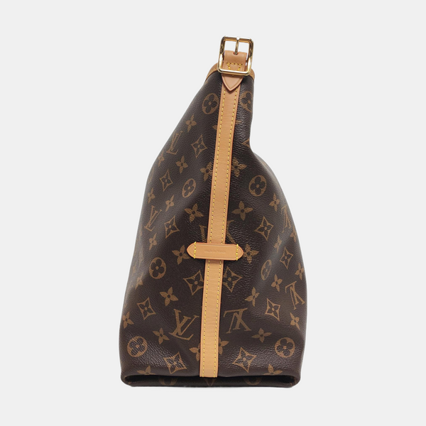 CARRYALL MM Monogram Coated Canvas Brown