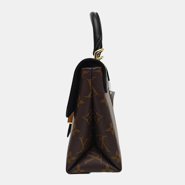 LOCKY BB Monogram Coated Canvas Brown