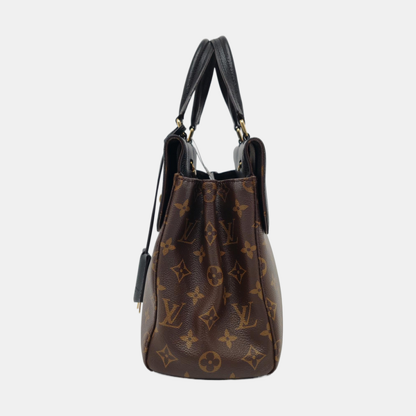 VÉNUS Monogram Coated Canvas Brown