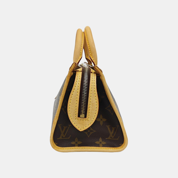 POPINCOURT Monogram Coated Canvas Brown