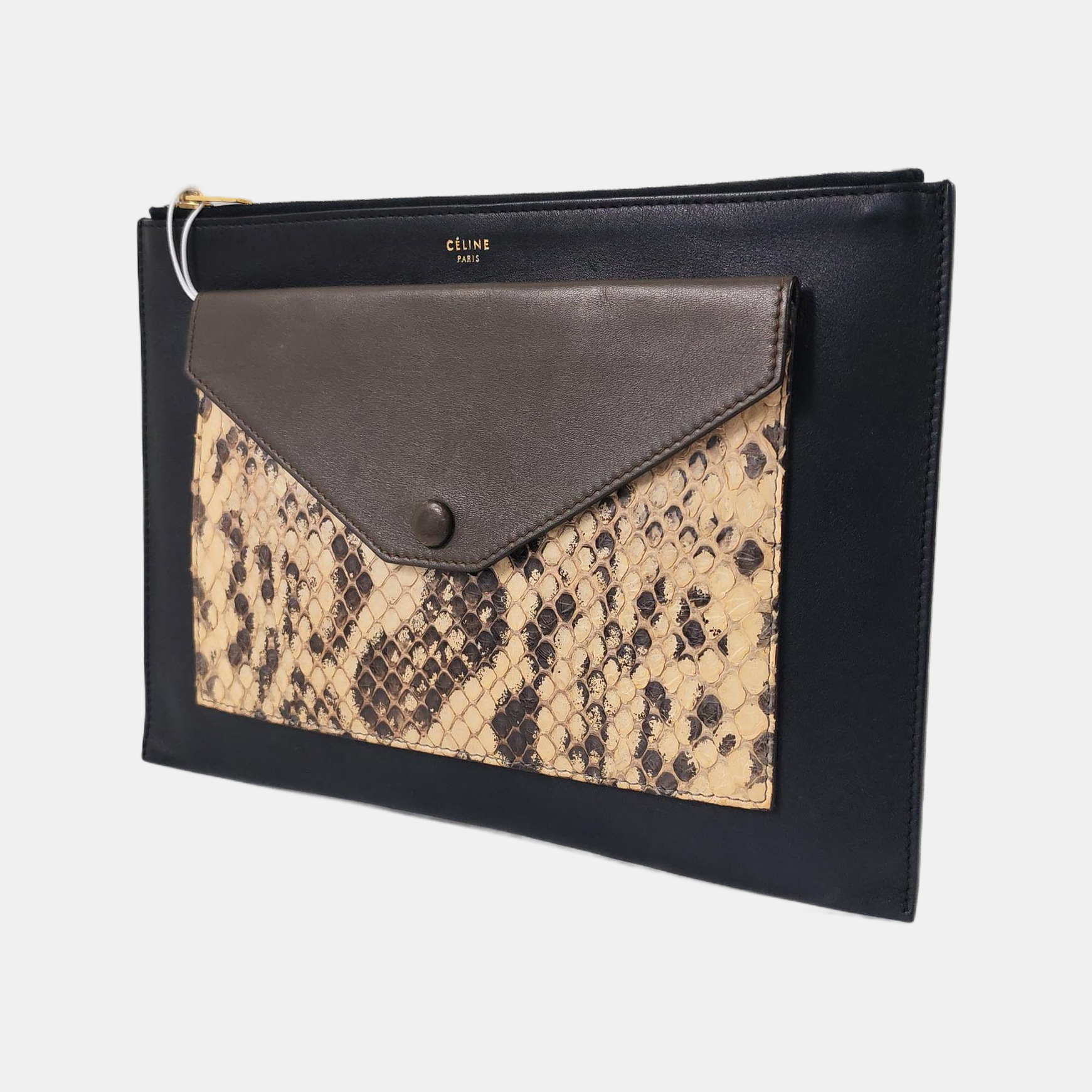 POCKET Calfskin Black