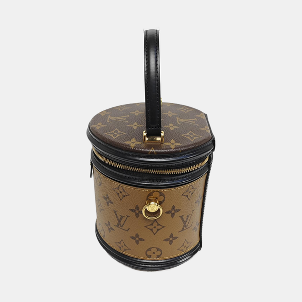 CANNES PM Monogram Coated Canvas Brown