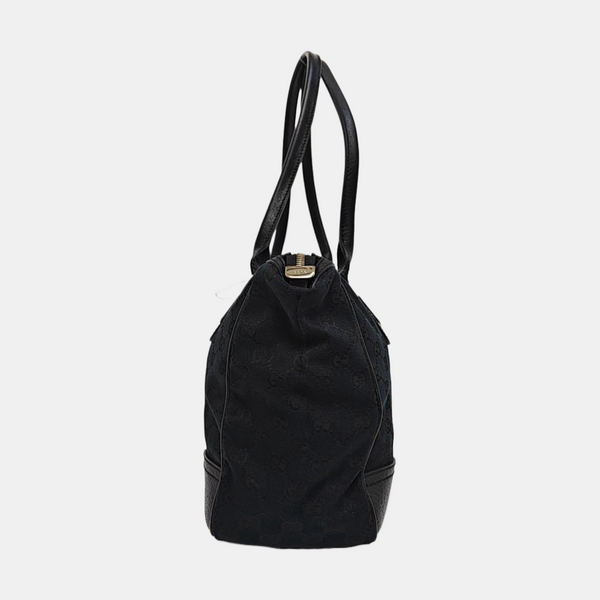 Princy Medium Monogram Canvas Black