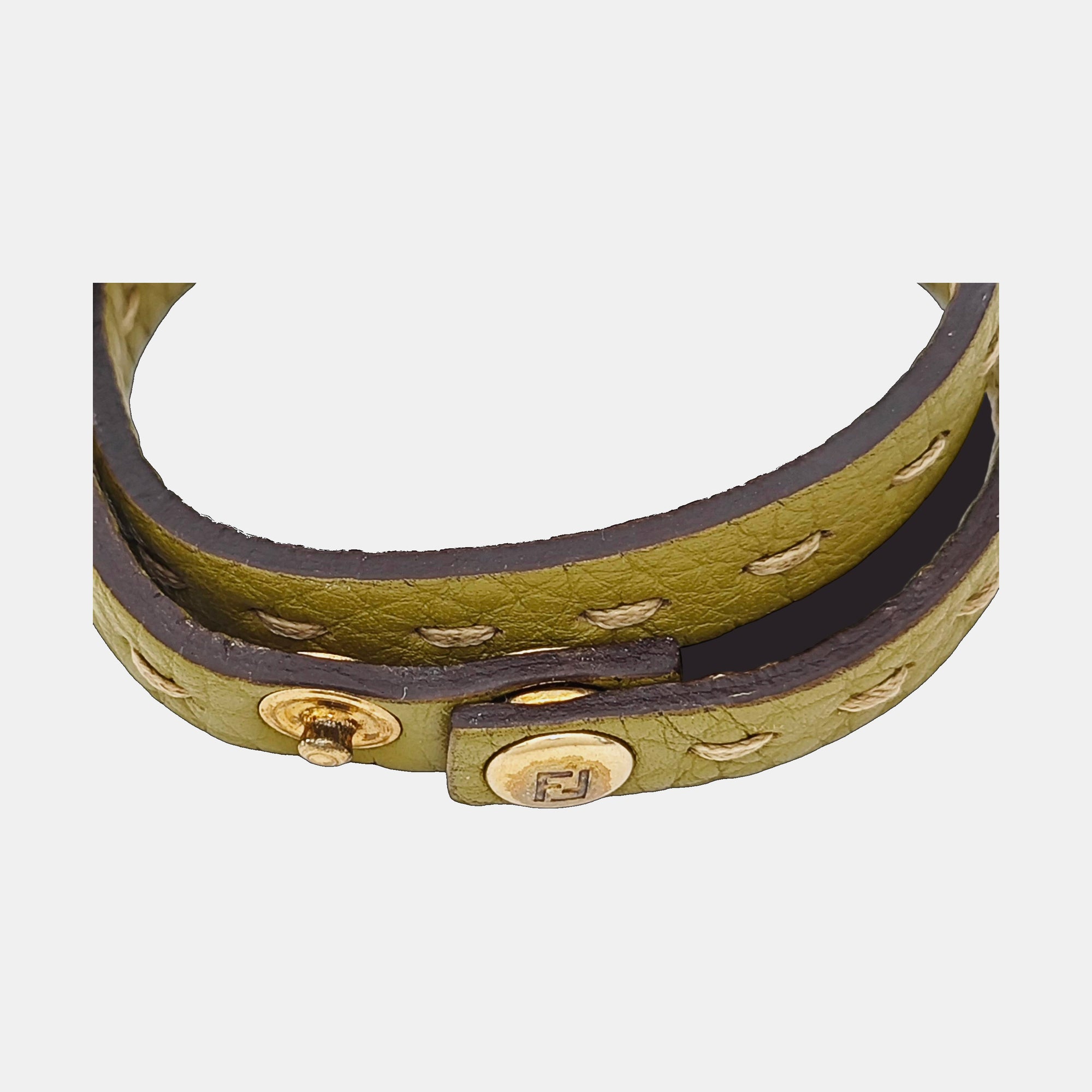 Leather Green Bracelet