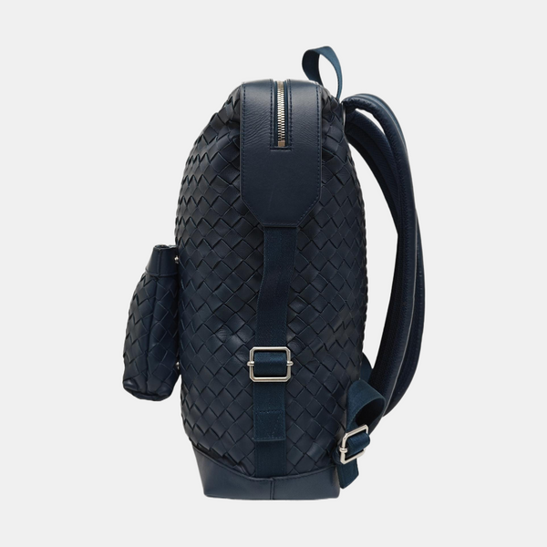Calfskin Backpack Blue
