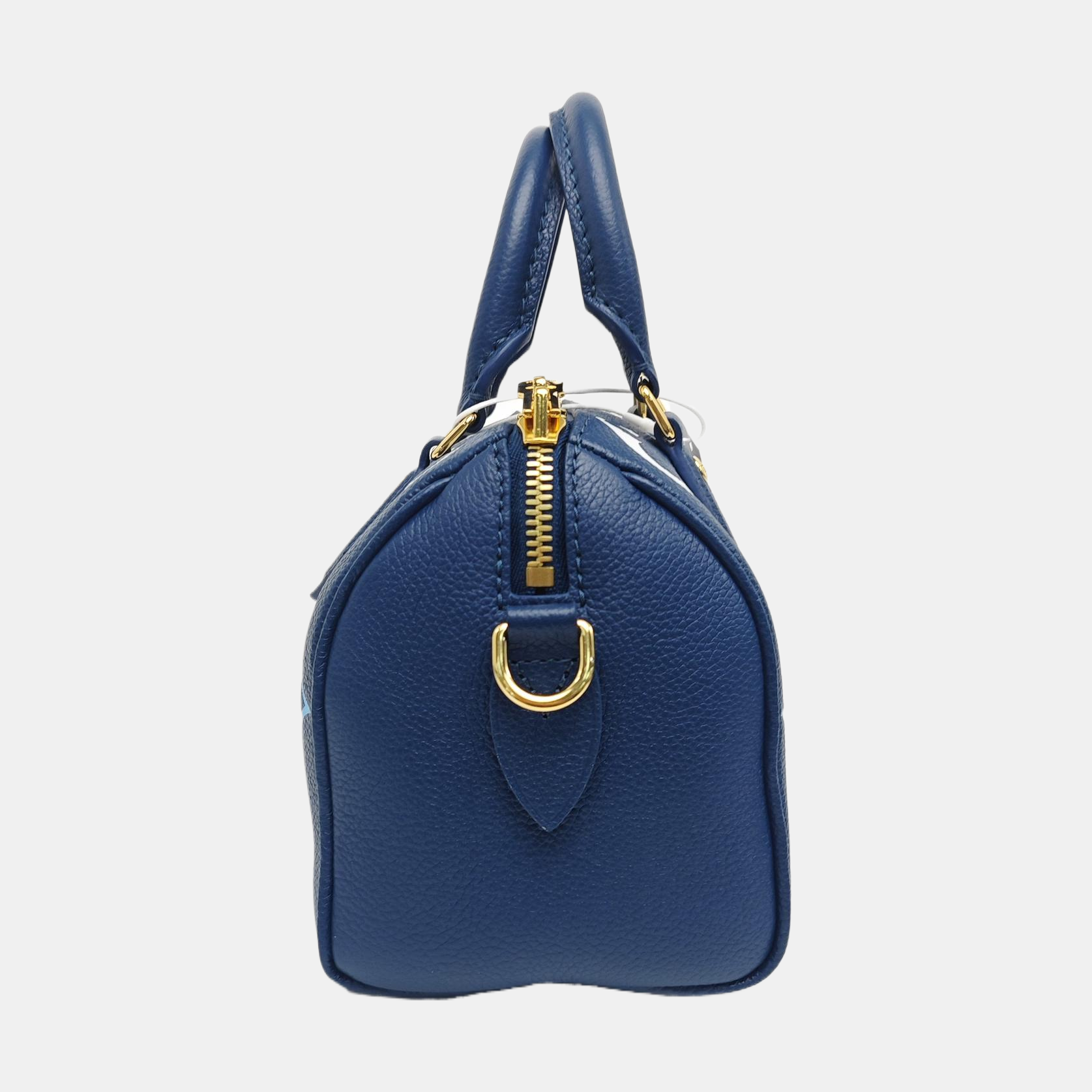 SPEEDY 20 Monogram Calfskin Blue